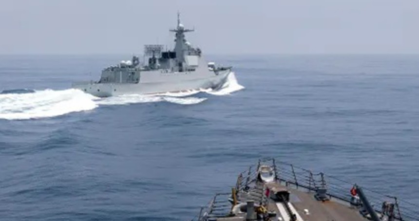 Çin'den ABD'ye suçlama: ABD savaş gemisi karasularımızı kanunsuzca ihlal etti
