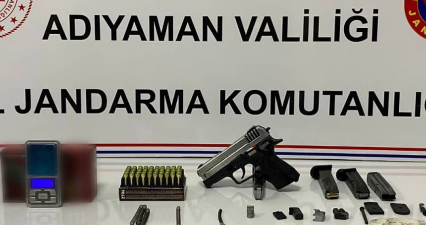 Adıyaman'da uyuşturucu operasyonu: Bir gözaltı