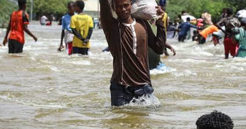 Somali'de sel nedeniyle 110 kişi hayatını kaybetti