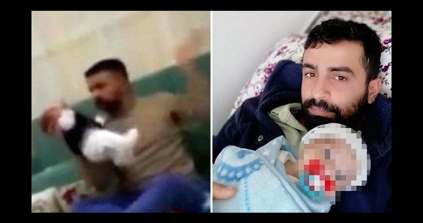 2 aylık bebeği öldüresiye döven caniye hapis cezası belli oldu