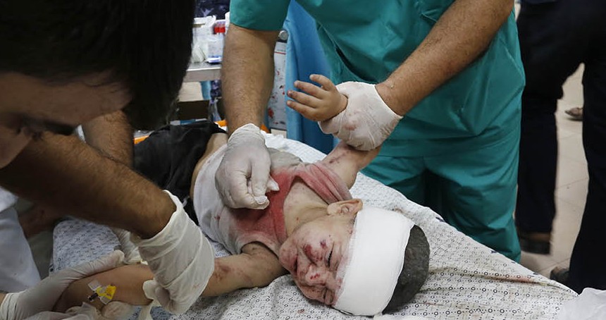 Gazze'de çocuklar için aşılar tamamen tükendi