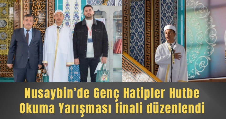 “Genç Hatipler Hutbe Okuma Yarışması" finali düzenlendi