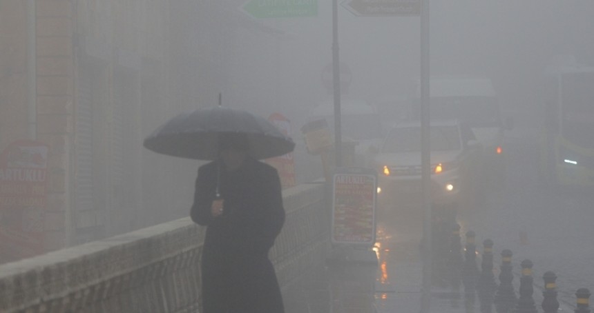 Mardin, yoğun sis etkili oldu