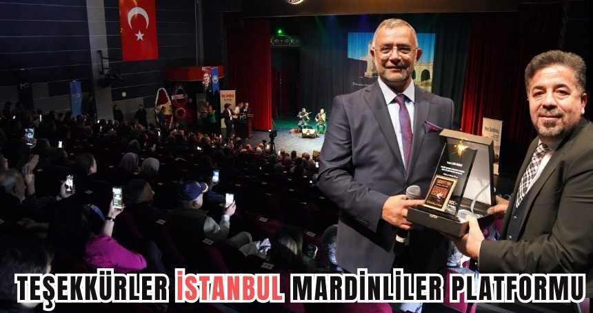 İstanbul'daki Mardinlilerden Mardin Life 'Hizmet Ödülü'