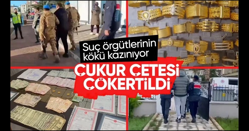 Suç örgütünün 11 milyar TL'lik mal varlığına el konuldu