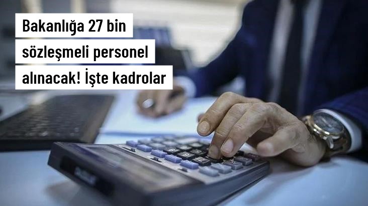 27 bin sözleşmeli sağlık personeli alınacak! İşte kadrolar 27 bin sözleşmeli sağlık personeli alınacak! İşte kadrolar