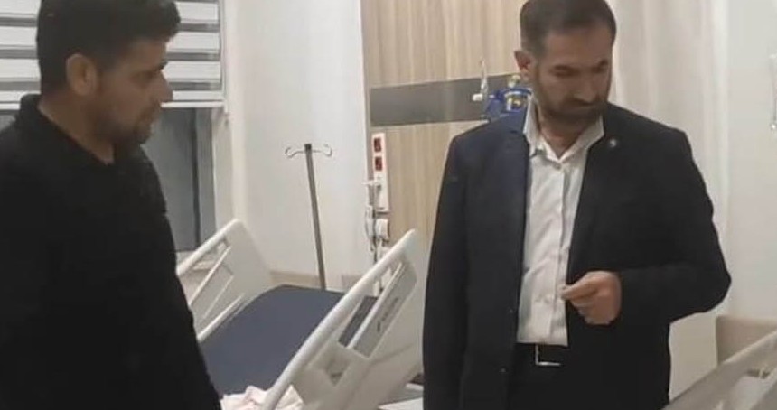 HÜDA PAR Tarsus İlçe Başkanı Tanış, köpek saldırısında yaralanan çocuğu ziyaret etti