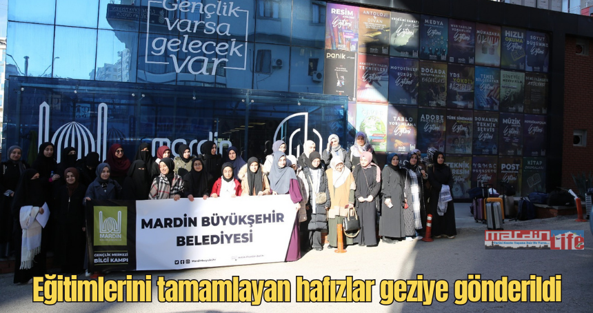 Eğitimlerini tamamlayan hafızlar geziye gönderildi