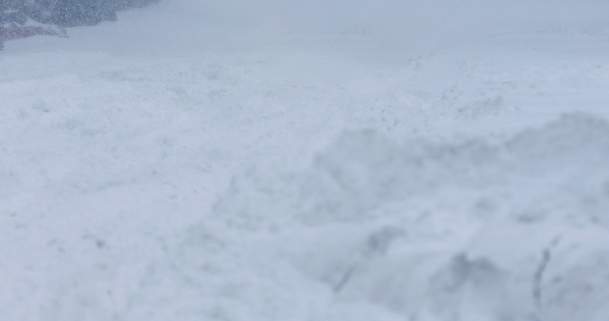 Kars'ta kar yağışı tipiye dönüştü 