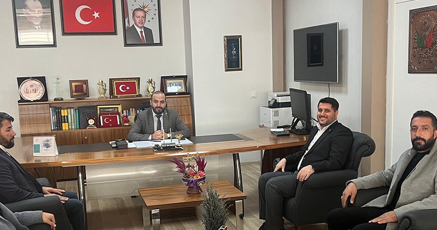 HÜDA PAR'dan Antalya İl Sağlık Müdürü Karahan'a ziyaret