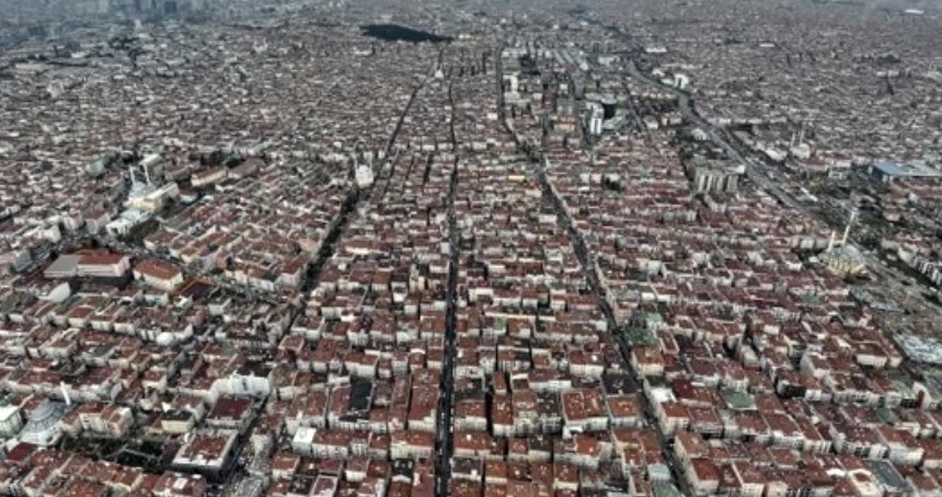 Olası İstanbul depreminde ortalık mahşer yerine döner! İşte havadan çekilen görüntüler