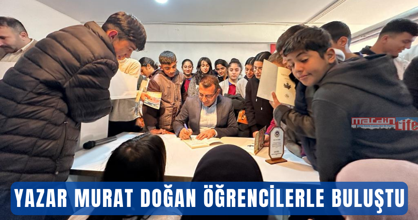 Yazar Murat Doğan öğrencilerle buluştu
