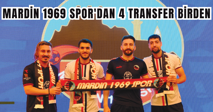 Mardin 1969 Spor'dan 4 transfer birden