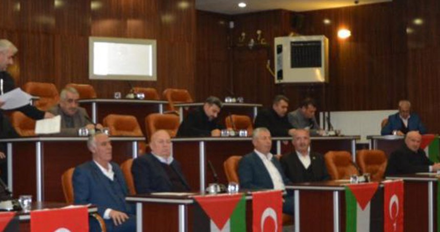 Bitlis İl Genel Meclisi, Filistin gündemiyle toplandı