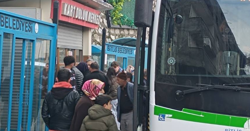 Bitlis'te toplu taşımaya zam yapıldı