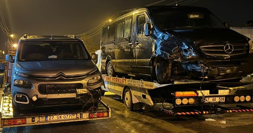 Mardin'de trafik kazası: 1 yaralı