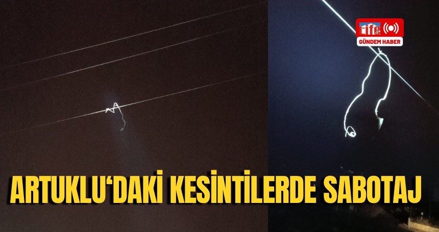 Mardin’deki elektrik kesintilerinde 'sabotaj'  Çıktı