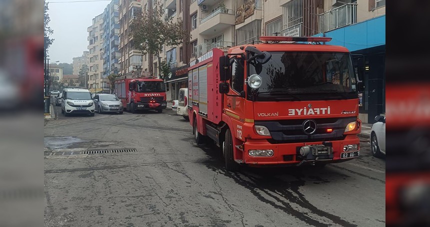 Şanlıurfa'da mesken yangını: 1 çocuk dumandan etkilendi