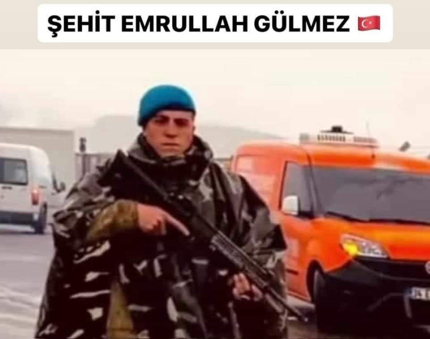 Şehit Piyade Sözleşmeli Er Emrullah Gülmez kimdir? Piyade Sözleşmeli Er Emrullah Gülmez Evli mi?