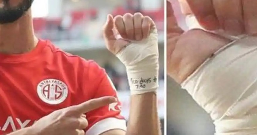Antalyaspor'un soykırım destekçisi siyonist futbolcusu gözaltına alındı