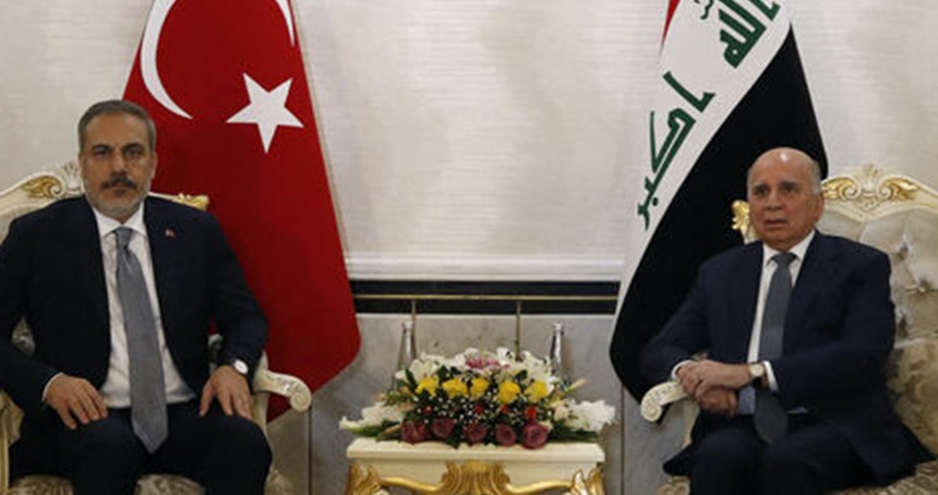 Dışişleri Bakanı Fidan Iraklı mevkidaşı Hüseyin ile görüştü