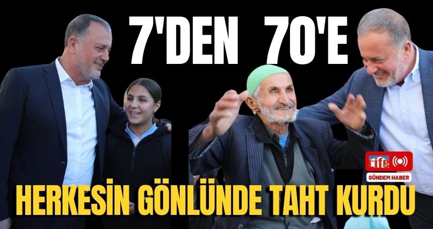 Tatlıdede, kısa sürede Halkın Gönlünde taht kurdu