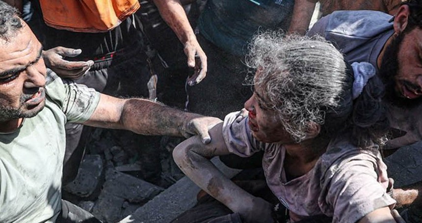 BM: Han Yunus'un boşaltılmasına fırsat verilmeden bombalanması vicdansızlık