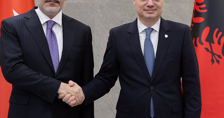 Dışişleri Bakanı Fidan, Arnavut mevkidaşı İgli Hasani ile görüştü