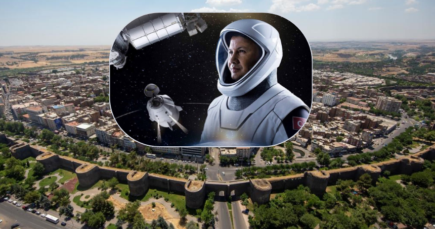 Türkiye’nin ilk astronutu Diyarbakır’a bağlandı