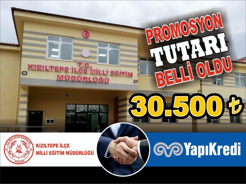 Öğretmenlere Promosyon Müjdesi...Müdürlükten promosyon tutarlarıyla ilgili açıklama geldi