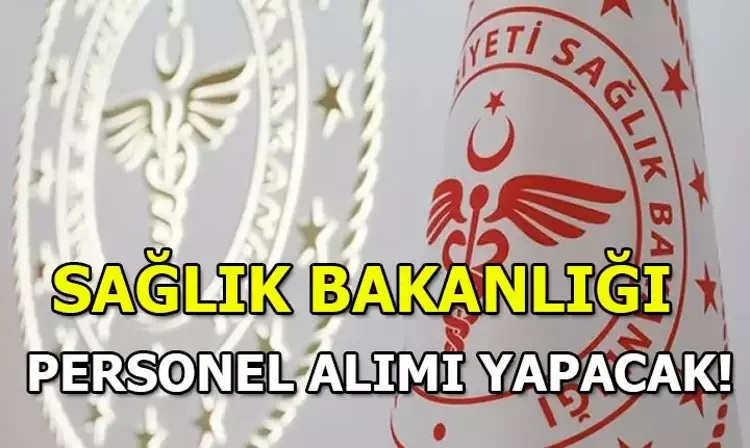 Sağlık Bakanlığı yeni iş kapısını araladı 35 bin personel alacak