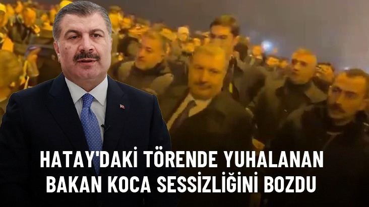 Hatay'da protesto edilen Sağlık Bakanı Fahrettin Koca'dan açıklama