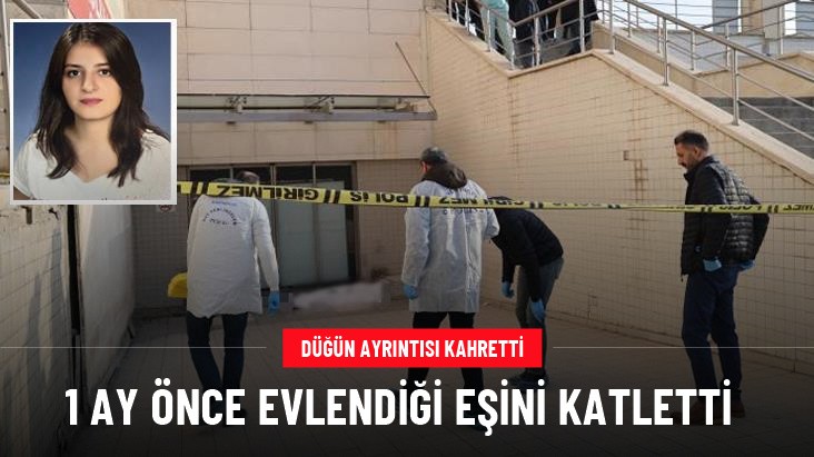 Uzman çavuş 1 ay önce evlendiği eşini katletti