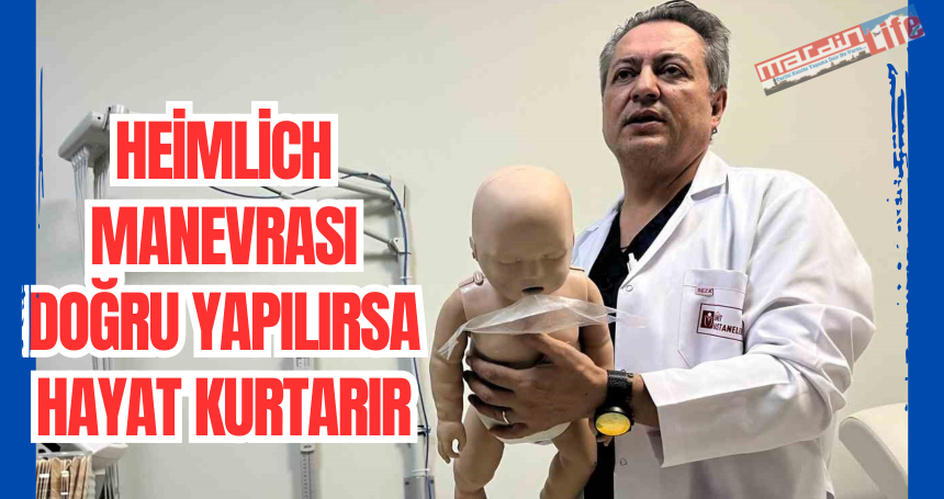 Heimlich manevrası doğru yapılırsa hayat kurtarır