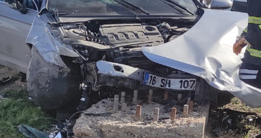 Mardin'de trafik kazası: 1'i ağır 5 yaralı