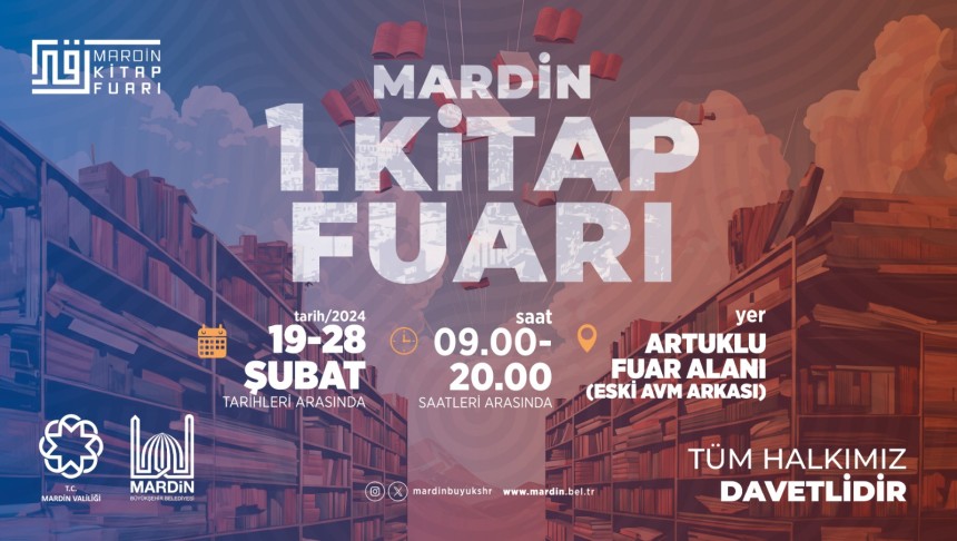 Mardin’de Kitap fuarı düzenlenecek