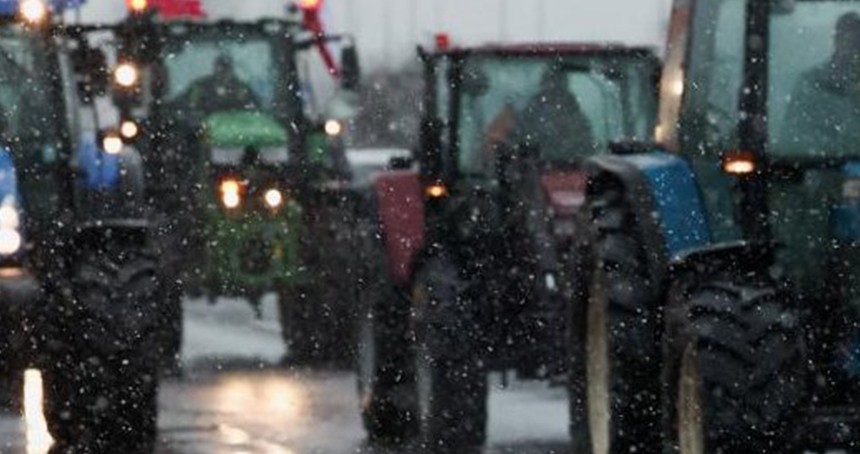 Polonya'da çiftçiler AB'nin tarım politikasını protesto etti