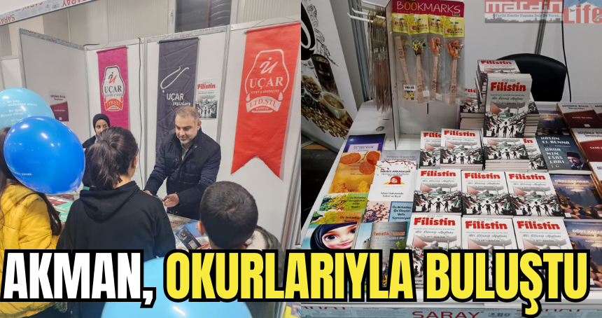 Akman, okurlarıyla buluştu