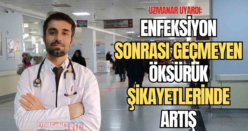 Enfeksiyon sonrası geçmeyen öksürük şikayetlerinde artış