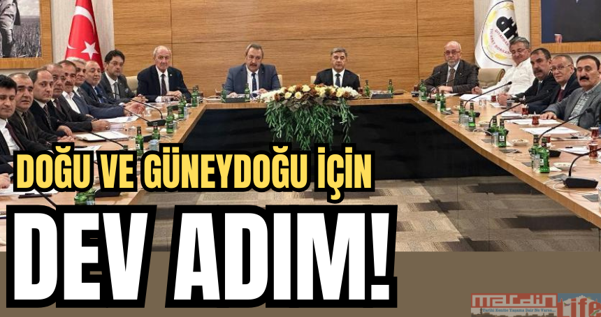 Doğu ve Güneydoğu için dev adım! ÜPAK kurulacak