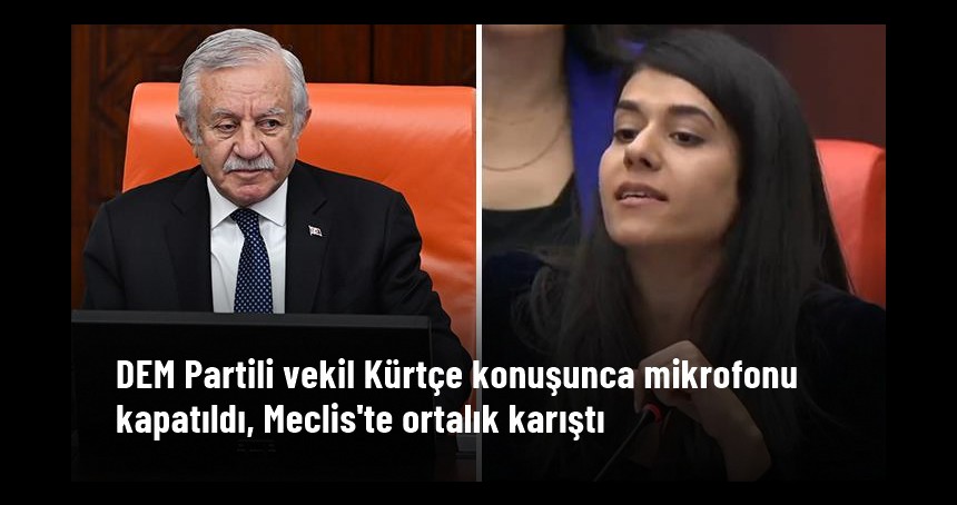 Mardinli vekil mecliste Kürtçe konuşunca ortalık karıştı