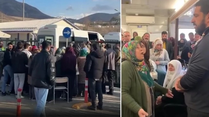 İşçi yakınları altın madenindeki arama faaliyetlerinin durdurulmasına tepki gösterdi