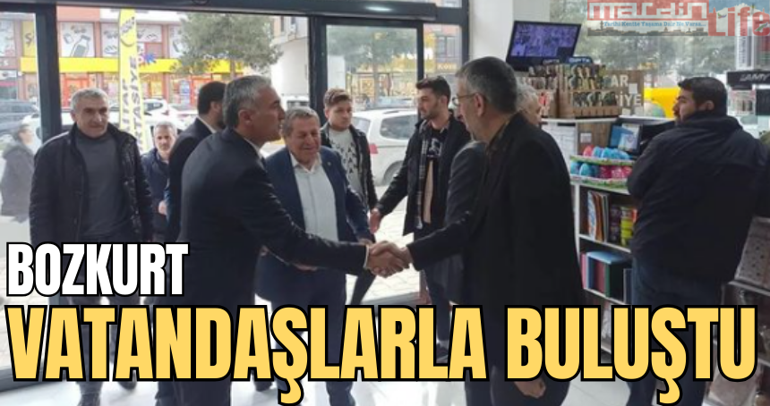 Bozkurt, vatandaşlarla buluştu