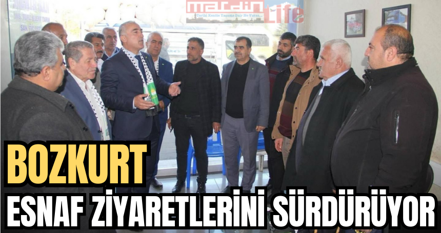 Bozkurt, esnaf ziyaretlerini sürdürüyor