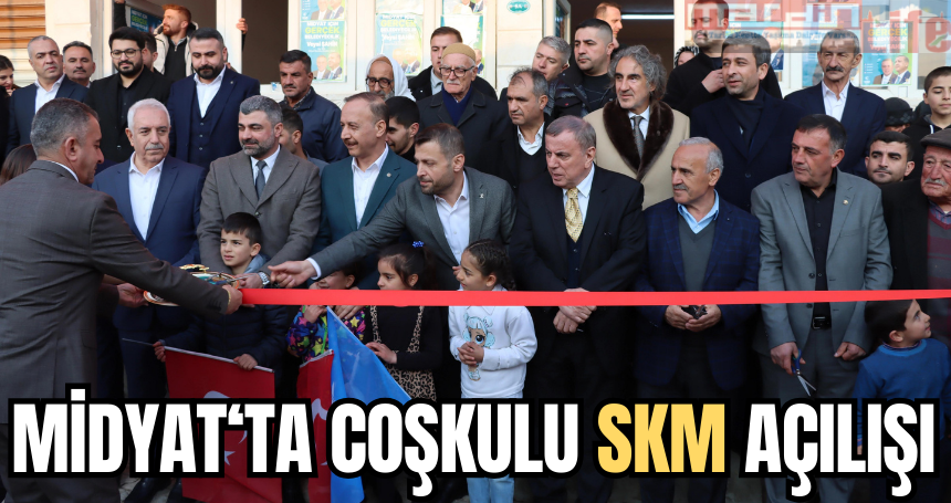 Midyat'ta AK Parti Seçim Koordinasyon Merkezinin açılışı yapıldı