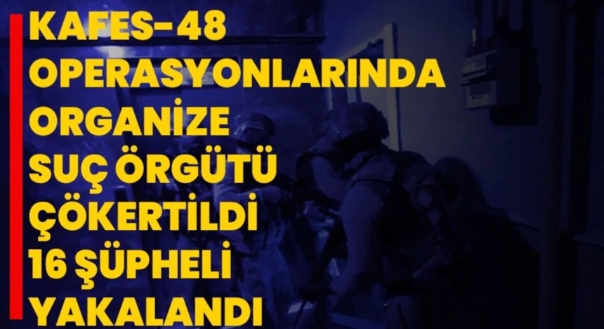 İçişleri Bakanı: Organize suç örgütü çökertildi, 16 şüpheli yakalandı