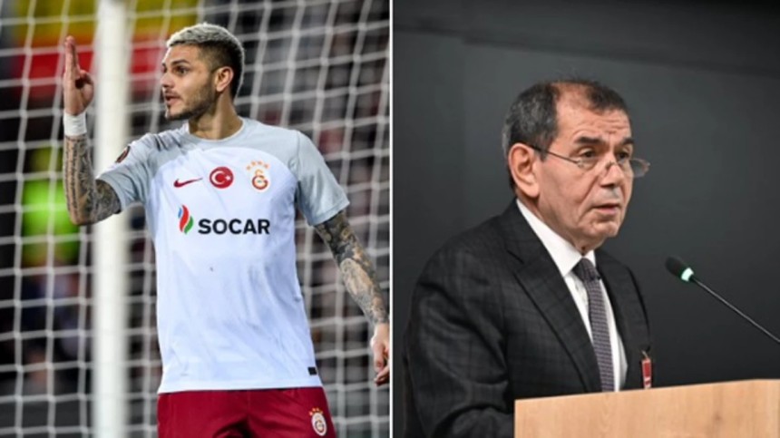 Galatasaray Başkanı Özbek'ten Mauro Icardi açıklaması