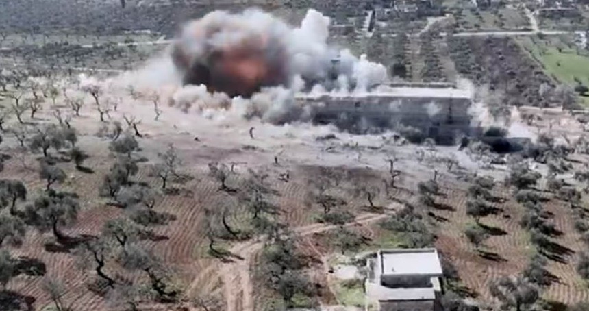 Rus uçaklarından İdlib'e saldırı: Bir ölü 5 yaralı