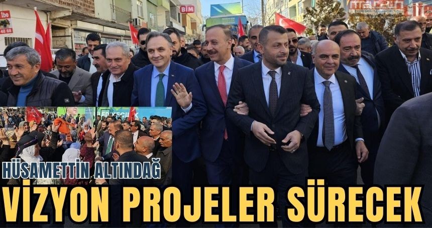 Altındağ, Ömerli'yi Vizyon projelerle tanıştırmayı sürdüreceğiz!