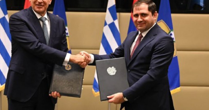 Ermenistan ve Yunanistan arasında askeri-teknik iş birliği anlaşması